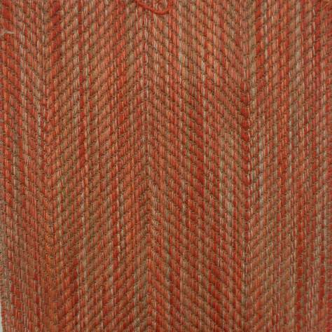 Colefax & Fowler  Millbrook Fabrics Pennard Fabric - Red - F4233/04