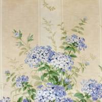 Plumbago Bouquet Fabric - Blue