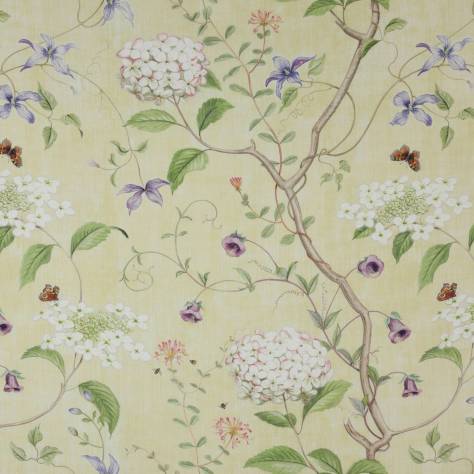 Colefax & Fowler  Classic Prints Fabrics Haslemere Fabric - Yellow - F3822/03