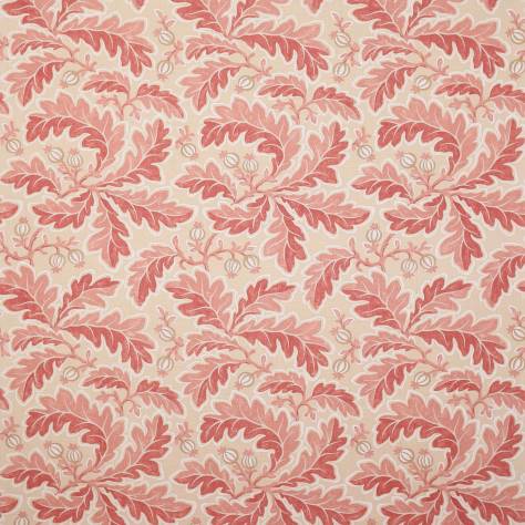 Colefax & Fowler  Classic Prints Fabrics Melbury Fabric - Red - F3824/03
