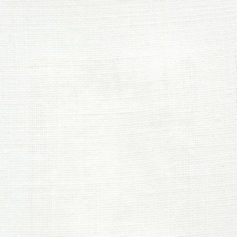 Colefax & Fowler  Foss Linens Foss Fabric - White - F4218/01 - Image 1
