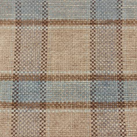 Colefax & Fowler  Malin Fabrics Malin Check Fabric - Blue/Grey - F4224/03 - Image 1