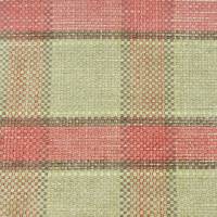 Malin Check Fabric - Red/Sage