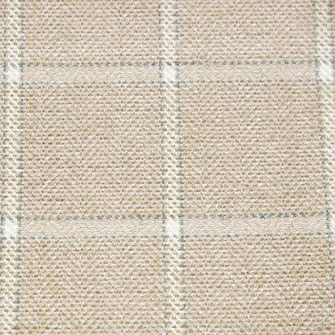 Colefax & Fowler  Malin Fabrics Linsmore Check Fabric - Stone - F4239/03