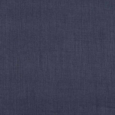 Colefax & Fowler  Byram Linens Glynn Fabric - Navy - F4502/17