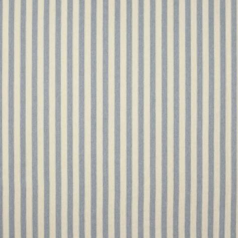 Colefax & Fowler  Edgar Fabrics Waltham Stripe Fabric - Old Blue - F4519/01 - Image 1