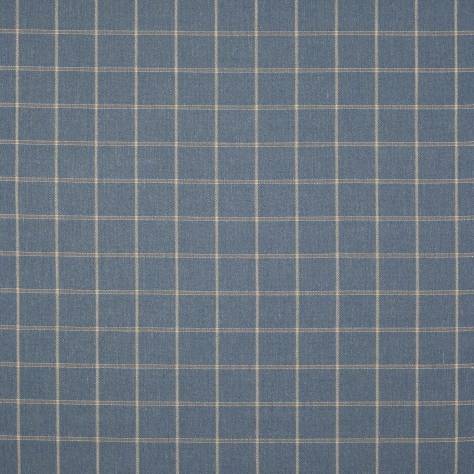 Colefax & Fowler  Edgar Fabrics Hendry Check Fabric - Blue - F4523/03 - Image 1