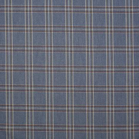 Colefax & Fowler  Edgar Fabrics Edgar Check Fabric - Navy - F4524/05