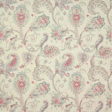 Colefax & Fowler  Rosella Fabric Cassius Fabric - Pink/Blue - F4503/03 - Image 1