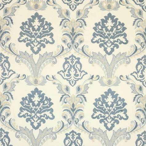Colefax & Fowler  Rosella Fabric Cyrus Fabric - Blue - F4507/03 - Image 1