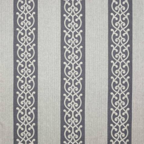 Colefax & Fowler  Rosella Fabric Aragon Fabric - Navy - F4508/04 - Image 1