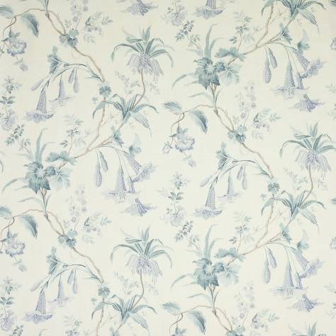 Colefax & Fowler  Classic Prints II Datura Fabric - Blue - F4403/02 - Image 1