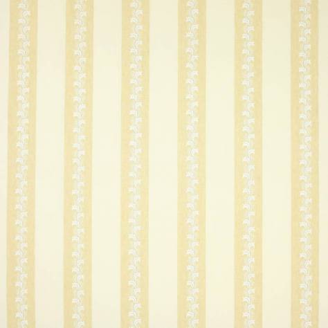 Colefax & Fowler  Eloise Fabrics Feather Stripe Fabric - Yellow - F3617/04