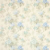 Mereworth Fabric - Blue/Beige