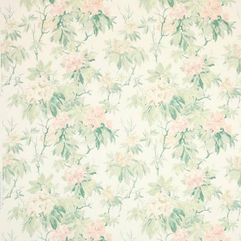 Colefax & Fowler  Eloise Fabrics Mereworth Fabric - Pink/Green - F4601/03 - Image 1