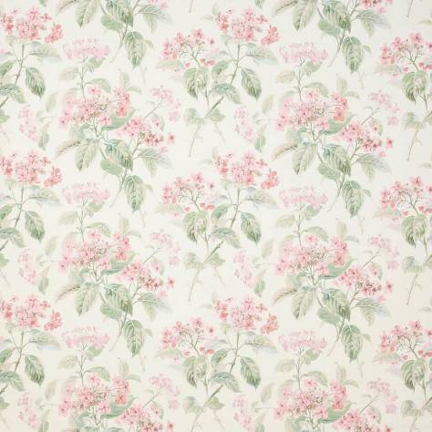 Colefax & Fowler  Eloise Fabrics Eloise Fabric - Pink/Green - F4602/01