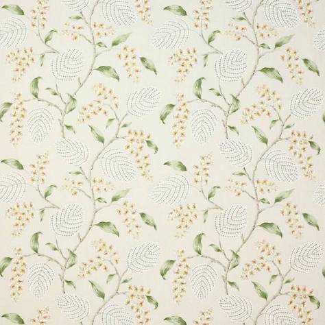 Colefax & Fowler  Eloise Fabrics Atwood Fabric - Apricot/Leaf - F4607/04