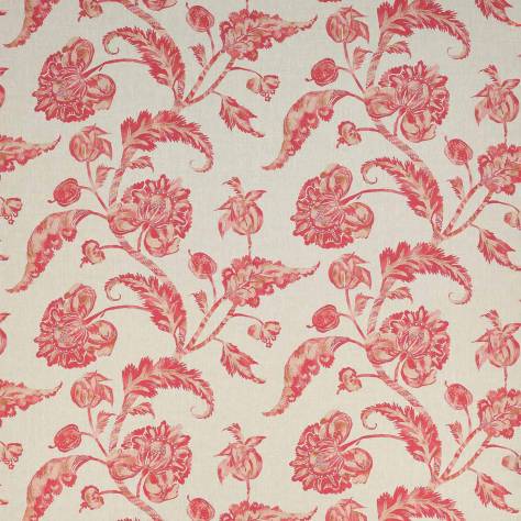 Colefax & Fowler  Oriana Fabrics Bellona Fabric - Red - F4619-02 - Image 1