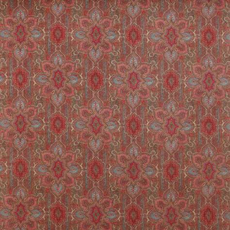 Colefax & Fowler  Oriana Fabrics Amadore Velvet Fabric - Tomato - F4649-02 - Image 1