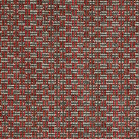 Colefax & Fowler  Brett Weaves Keston Fabric - Tomato - F4641-02