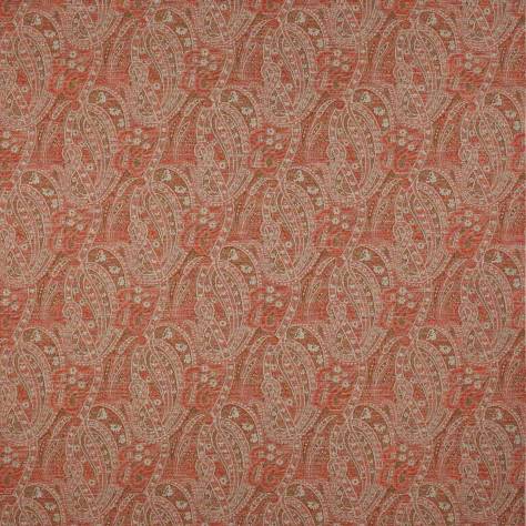 Colefax & Fowler  Fen Wools Burnell Fabric - Red - F4627-02