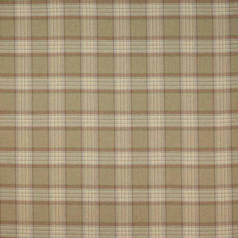 Colefax & Fowler  Fen Wools Lowick Plaid Fabric - Sand - F4628-05
