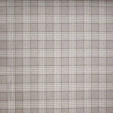 Colefax & Fowler  Fen Wools Lowick Plaid Fabric - Silver - F4628-07