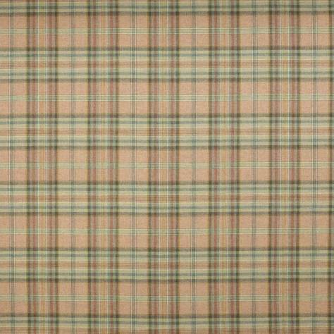 Colefax & Fowler  Fen Wools Hutton Plaid Fabric - Salmon - F4629-03 - Image 1