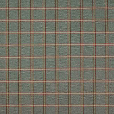 Colefax & Fowler  Fen Wools Fen Plaid Fabric - Sage - F4636-03 - Image 1