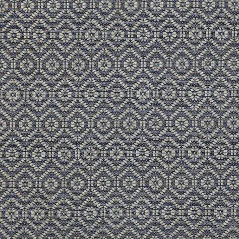 Colefax & Fowler  Irving Fabrics Arran Fabric - Navy - F4680-01