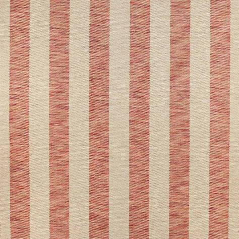 Colefax & Fowler  Irving Fabrics Kenyon Stripe Fabric - Red - F4688-02