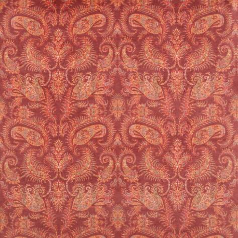 Colefax & Fowler  Theodore Fabrics Burdett Fabric - Red - F4690-01