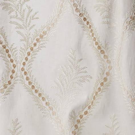 Colefax & Fowler  Oberon Sheers Fabrics Coralie Fabric - Ivory - F4711-01 - Image 1