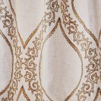 Lysander Fabric - Pale Gold