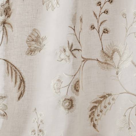 Colefax & Fowler  Oberon Sheers Fabrics Kalina Fabric - Ivory - F4716-02 - Image 1