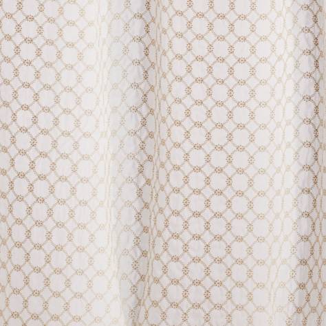 Colefax & Fowler  Oberon Sheers Fabrics Phoebe Cotton Fabric - Ivory - F4732-01