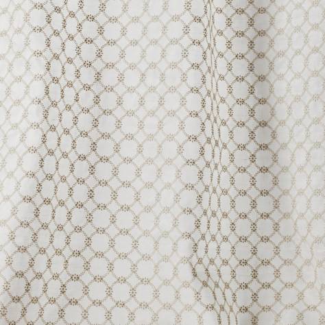 Colefax & Fowler  Oberon Sheers Fabrics Phoebe Linen Fabric - Cream - F4733-01