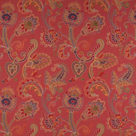 Colefax & Fowler  Belvedere Fabrics Carsina Fabric - Red - F4710-03 - Image 1