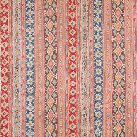 Colefax & Fowler  Belvedere Fabrics Delgado Fabric - Red/Sienna - F4747-02