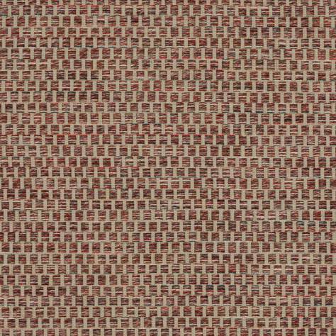 Colefax & Fowler  Casey Fabrics Lindsey Fabric - Red/Green - F4742-03 - Image 1
