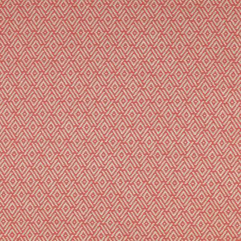 Colefax & Fowler  Red Colour Fabrics Milne Fabric - Red - F3915-08