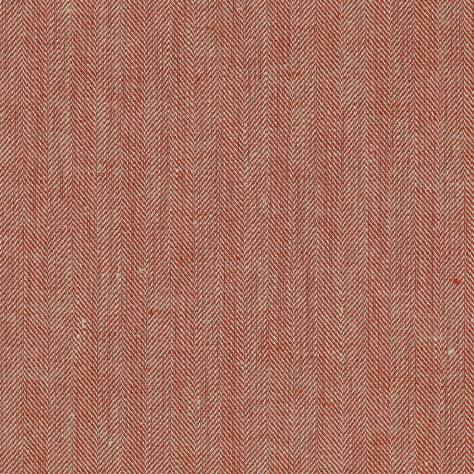 Colefax & Fowler  Red Colour Fabrics Hector Fabric - Red - F4697-13 - Image 1