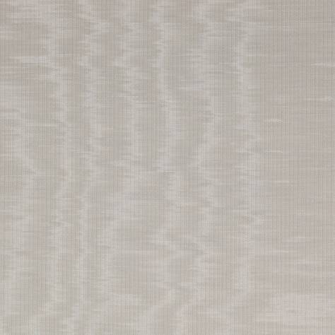 Colefax & Fowler  Ivory Colour Fabrics Eaton Plain Fabric - Silver - F2104-33 - Image 1