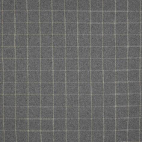 Colefax & Fowler  Grey Colour Fabrics Lanark Plaid Fabric - Grey - F2616-11