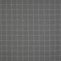 Lanark Plaid Fabric - Grey