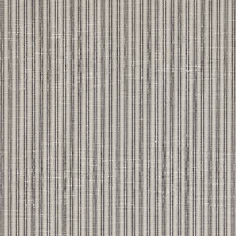 Colefax & Fowler  Grey Colour Fabrics Dart Stripe Fabric - Silver - F3514-05