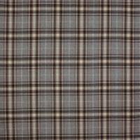 Nevis Plaid Fabric - Charcoal