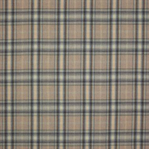 Colefax & Fowler  Grey Colour Fabrics Nevis Plaid Fabric - Stone - F4108-05