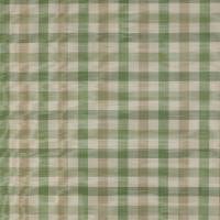 Belgrave Check Fabric - Green/Beige