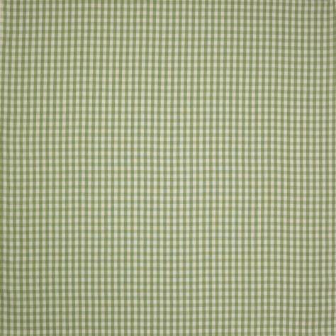Colefax & Fowler  Green & Pink Colour Fabrics Minack Check Fabric - Leaf - F4143-03 - Image 1
